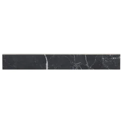 Colours Plinthe Pour Carrelage Sol<Plinthe en carrelage effet marbre noir poli L.59,5 x l.8 cm x ép.10 mm, Ultimate Marble