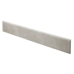 GoodHome Plinthe Pour Carrelage Sol<Plinthe en carrelage gris mat L.60 x l.8 cm x ép.10 mm, Smooth