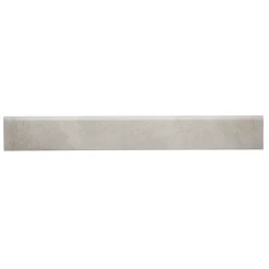GoodHome Plinthe Pour Carrelage Sol<Plinthe en carrelage gris mat L.60 x l.8 cm x ép.10 mm, Smooth