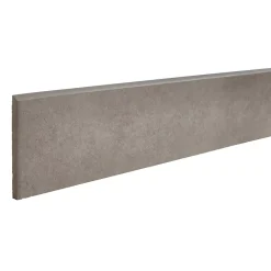 GoodHome Plinthe en carrelage gris effet béton L.61,5 x l.8 cm x ép.7,4 mm, Konkrete- Plinthe Pour Carrelage Sol