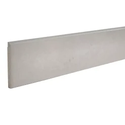 GoodHome Plinthe en grès porcelainé gris L.30,7 x l.8 cm x ép.7 mm, Cimenti- Plinthe Pour Carrelage Sol