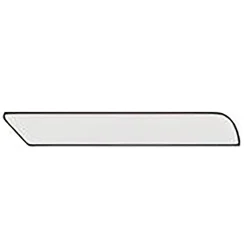 Plinthe en MDF arrondie Ninna couleur vert olive 10X70mm L.2,44m- Panneau Décoratif En Bois