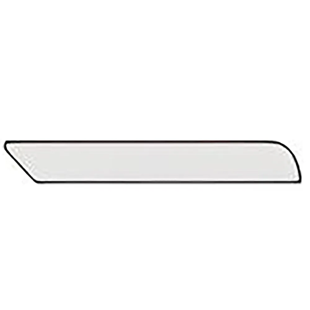 Plinthe en MDF arrondie Ninna couleur vert olive 10X70mm L.2,44m- Panneau Décoratif En Bois