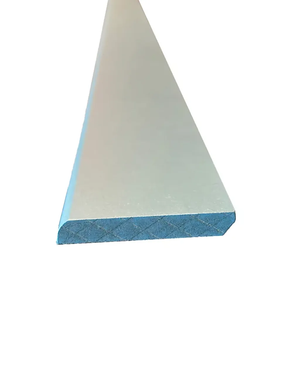 Plinthe en MDF arrondie Ninna couleur vert olive 10X70mm L.2,44m- Panneau Décoratif En Bois