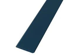 Plinthe en MDF arrondie Ninna couleur bleue 10X70mm L.2,44m- Panneau Décoratif En Bois|Moulure