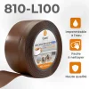 Quest Plinthe en PVC Flexible 100x25mm, 20m, Plinthe Souple et Élastique pour Finitions et Surfaces de Jonction, bronze- Plinthe Pour Sol En Vinyle Et Pvc