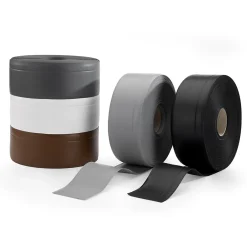Quest Plinthe en PVC Flexible 70x20mm, 1m, Plinthe Souple et Élastique pour Finitions et Surfaces de Jonction, blanc- Plinthe Pour Sol En Vinyle Et Pvc