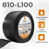Quest Plinthe Pour Sol En Vinyle Et Pvc<Plinthe en PVC Flexible 100x25mm, 20m, Plinthe Souple et Élastique pour Finitions et Surfaces de Jonction, noir