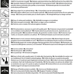 Orac Decor Plinthe haute SX156 qui adoucit la transition mur et sol- Plinthe Pour Parquet Et Stratifié