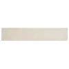 GoodHome Plinthe ivoire 7 x 40 cm Konkrete (vendue à la pièce)- Plinthe Pour Carrelage Sol