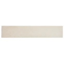 GoodHome Plinthe ivoire 7 x 40 cm Konkrete (vendue à la pièce)- Plinthe Pour Carrelage Sol