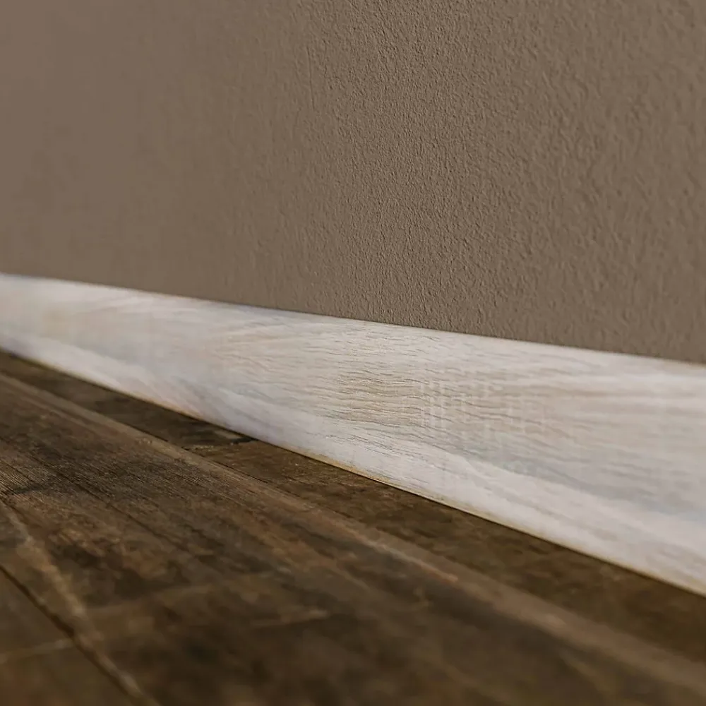 Tecnoprofils Plinthe Bois|Plinthe Bois<Plinthe MDF 2 m - Chêne Naturel - Lot de 5 - 80 x 14 mm