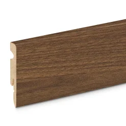 Plinthe MDF 220 x 6 cm Décor 225 marron (vendue à la pièce)- Plinthe Pour Parquet Et Stratifié