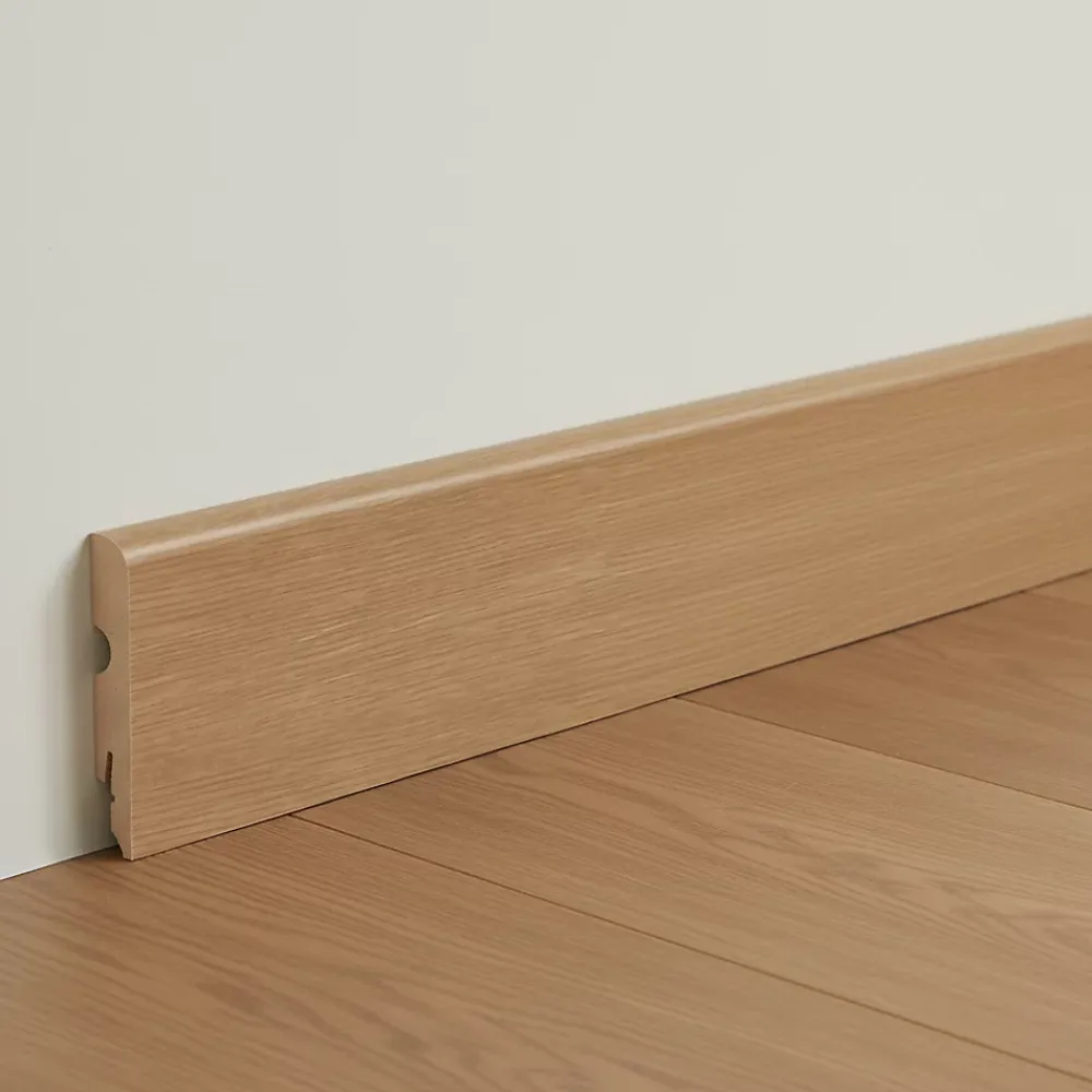 GoodHome Plinthe Pour Parquet Et Stratifié<Plinthe MDF 220 x 8 cm décor 145 chêne