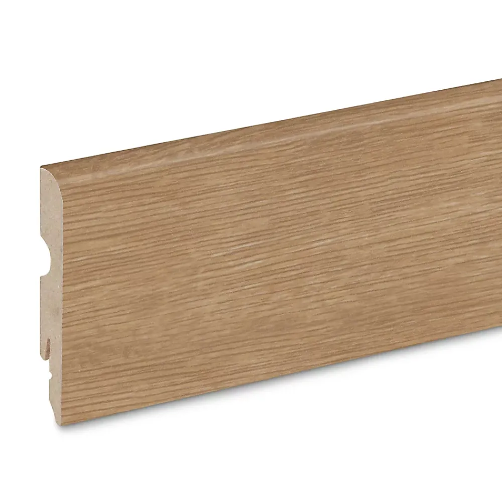 GoodHome Plinthe Pour Parquet Et Stratifié<Plinthe MDF 220 x 8 cm décor 145 chêne