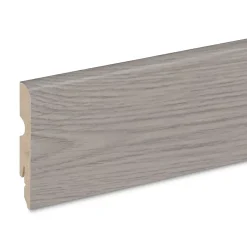 GoodHome Plinthe Pour Parquet Et Stratifié<Plinthe MDF 220 x 8 cm Décor 65 gris