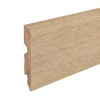 GoodHome Plinthe MDF arrondie, effet chêne , décor 11, H.8 cm x L.220 cm x ép.13 mm ( vendue à la pièce)- Plinthe Pour Parquet Et Stratifié