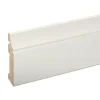 GoodHome Plinthe MDF Blanc 220 x 10 cm Décor 10 (vendue à la pièce)- Plinthe Pour Parquet Et Stratifié