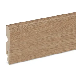 GoodHome Plinthe MDF, effet chêne blond , décor 150, H.8 cm x 220 cm ép.13 mm (vendue à la pièce)- Plinthe Pour Parquet Et Stratifié