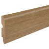 GoodHome Plinthe Bois|Plinthe Bois<Plinthe MDF, effet chêne brun , décor 175, H.8 cm x L.220 cm, résistant à l'eau (vendue à la pièce)
