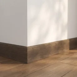 GoodHome Plinthe MDF, effet chêne brun , décor 210, H.8 cm x L.220 cm x ép.13 mm (vendue à la pièce)- Plinthe Pour Parquet Et Stratifié
