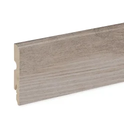 GoodHome Plinthe MDF, effet chêne , décor 60, H.8 cm x L.220 cm x ép.13 mm (vendue à la pièce)- Plinthe Pour Parquet Et Stratifié