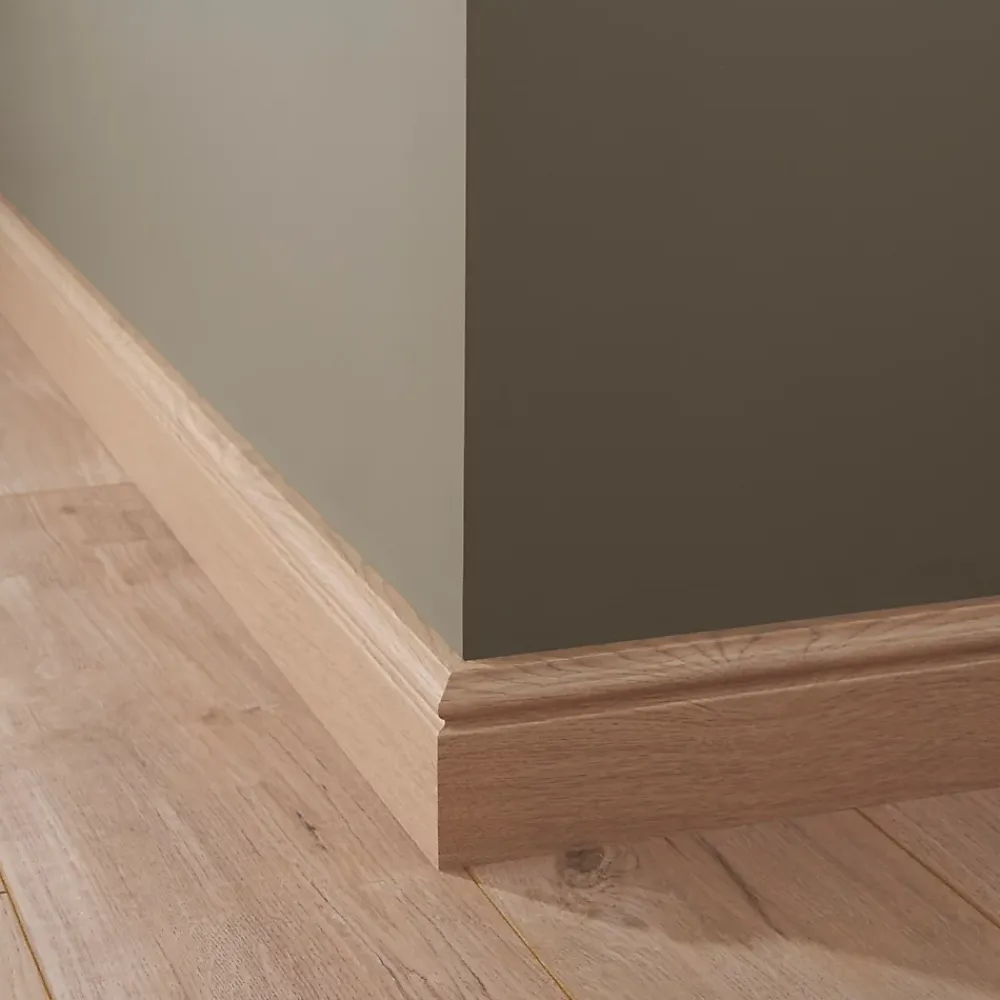 GoodHome Plinthe Pour Parquet Et Stratifié<Plinthe MDF 220 x 9 cm décor 130 (vendue à la pièce)