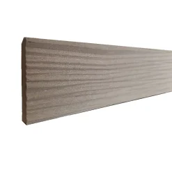 Plinthe mdf strié marron brut 8 x 244 cm- Plinthe Pour Parquet Et Stratifié|Plinthe Bois