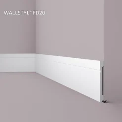 Noel & Marquet Plinthe NMC WALLSTYL FD20 Profil de décoration- Plinthe Pour Parquet Et Stratifié