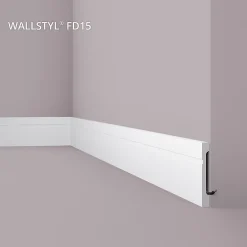 Noel & Marquet Plinthe NMC WALLSTYL FD15 Profil de décoration- Plinthe Pour Parquet Et Stratifié