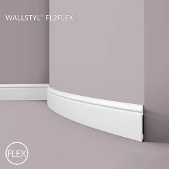 Noel & Marquet Plinthe Pour Parquet Et Stratifié<Plinthe NMC WALLSTYL FL2 Flex Moulure décorative flexible