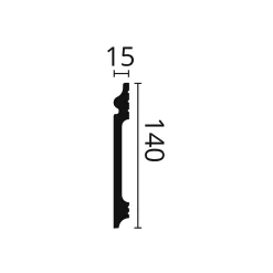 Noel & Marquet Plinthe Pour Parquet Et Stratifié<Plinthe NMC WALLSTYL FL14 Noel Marquet Planchette 2 m