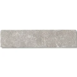 Ro'Ma Nature Plinthe Pierre de l'Atlas Gris 40x8x1,5 cm Vieillie (lot de 10 soit 4 mètres) -- Plinthe Pour Carrelage Sol