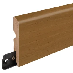 GoodHome Plinthe Plaquée bois Décor 280 coloris brun (vendue à la pièce)- Plinthe Bois|Plinthe Bois