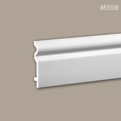 Profhome Plinthe 653109 Moulure décorative- Plinthe Pour Parquet Et Stratifié
