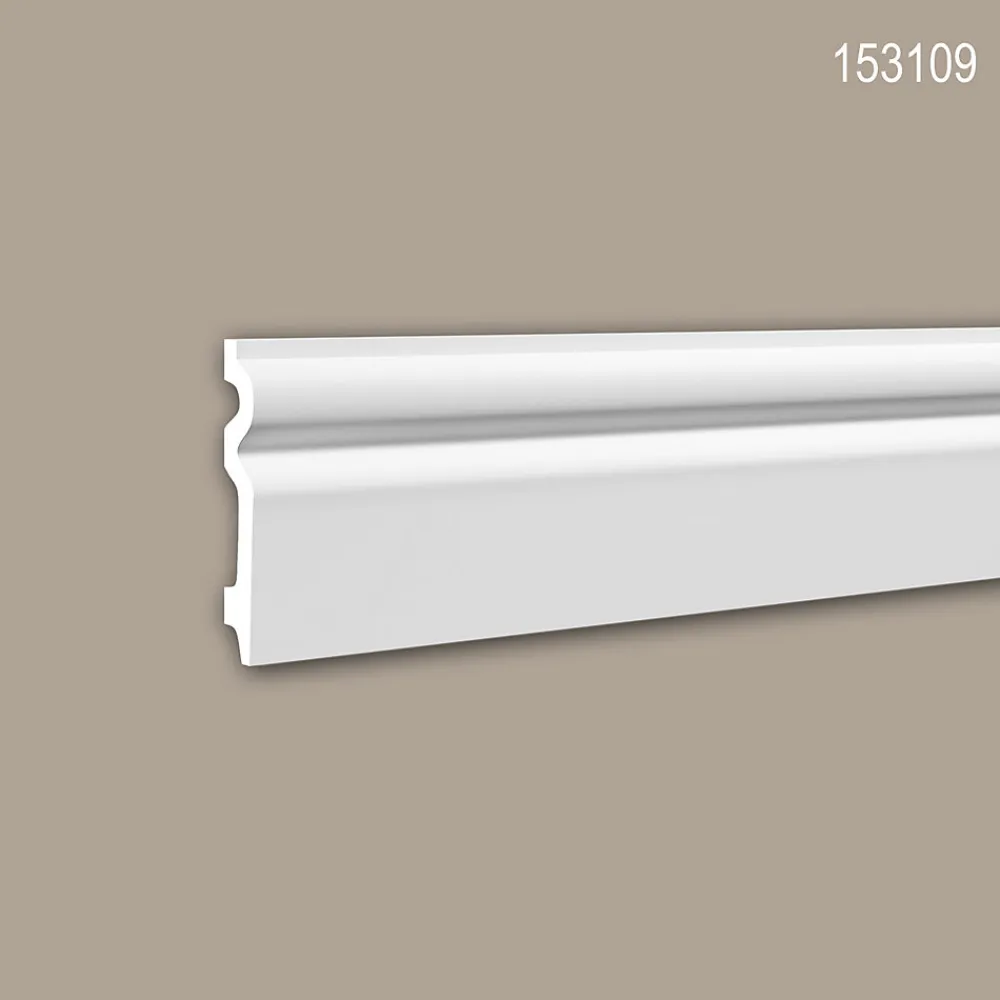 Profhome Plinthe 153109 Moulure décorative- Plinthe Pour Parquet Et Stratifié