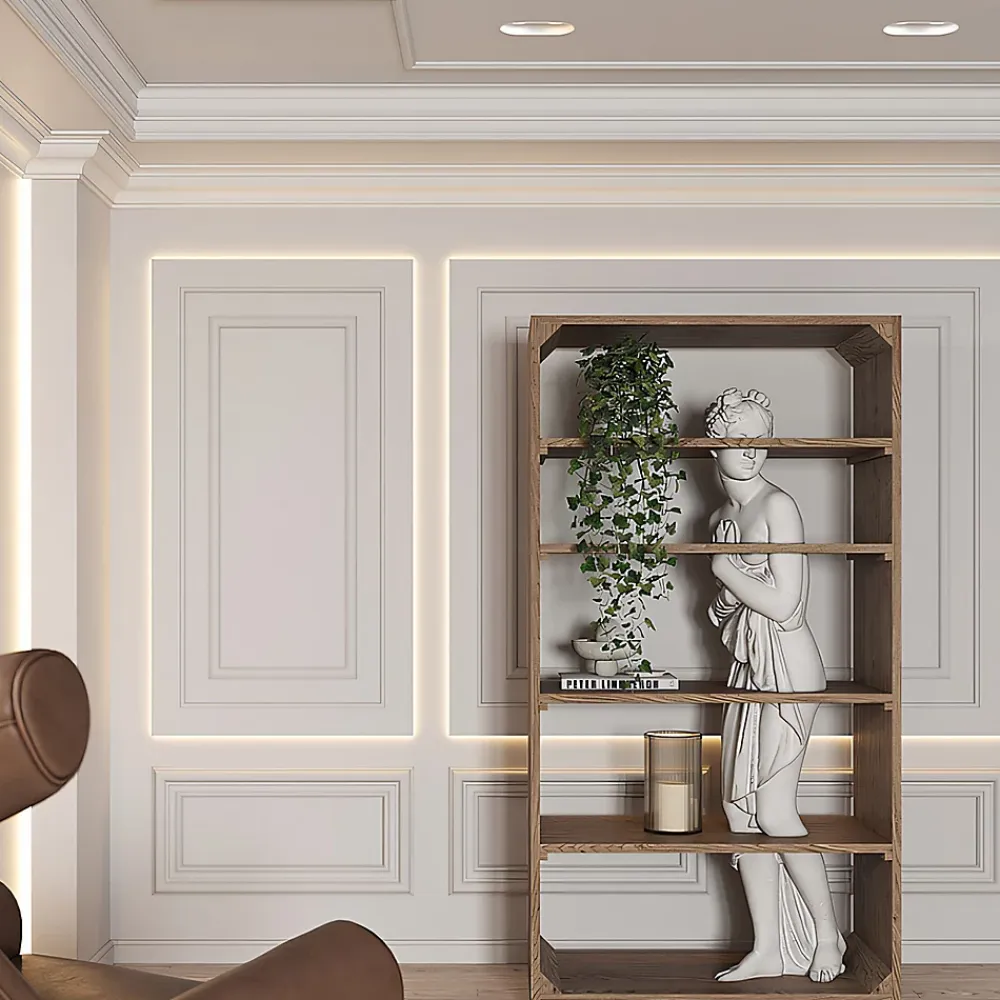 Profhome Plinthe Pour Parquet Et Stratifié<Plinthe 653116 Planchette 2 m