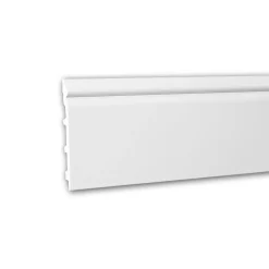 Profhome Plinthe 153110F Moulure décorative flexible- Plinthe Pour Parquet Et Stratifié