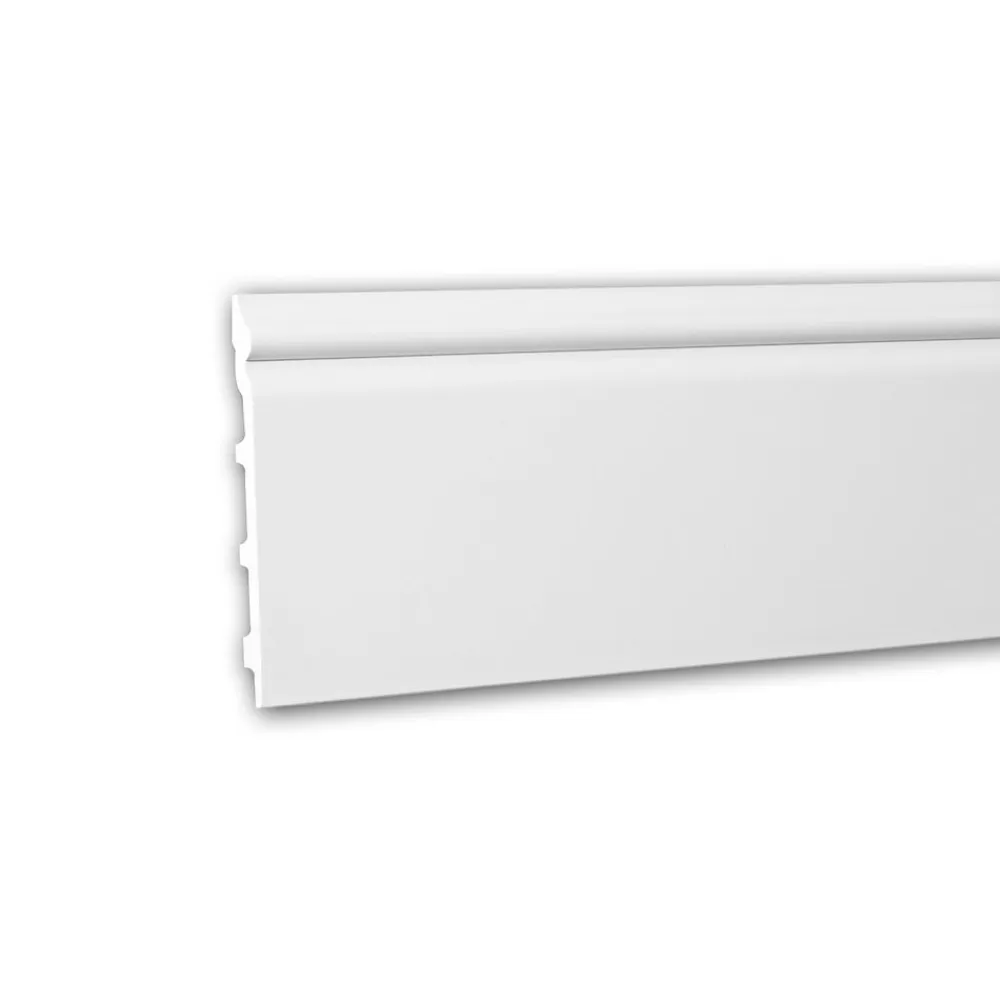 Profhome Plinthe 153110F Moulure décorative flexible- Plinthe Pour Parquet Et Stratifié