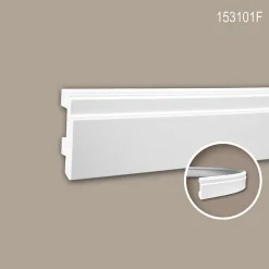 Profhome Plinthe Pour Parquet Et Stratifié<Plinthe 153101F Moulure décorative flexible