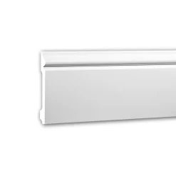 Profhome Plinthe 153108F Moulure décorative flexible- Plinthe Pour Parquet Et Stratifié