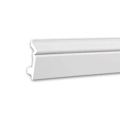 Profhome Plinthe 153107F Moulure décorative flexible- Plinthe Pour Parquet Et Stratifié