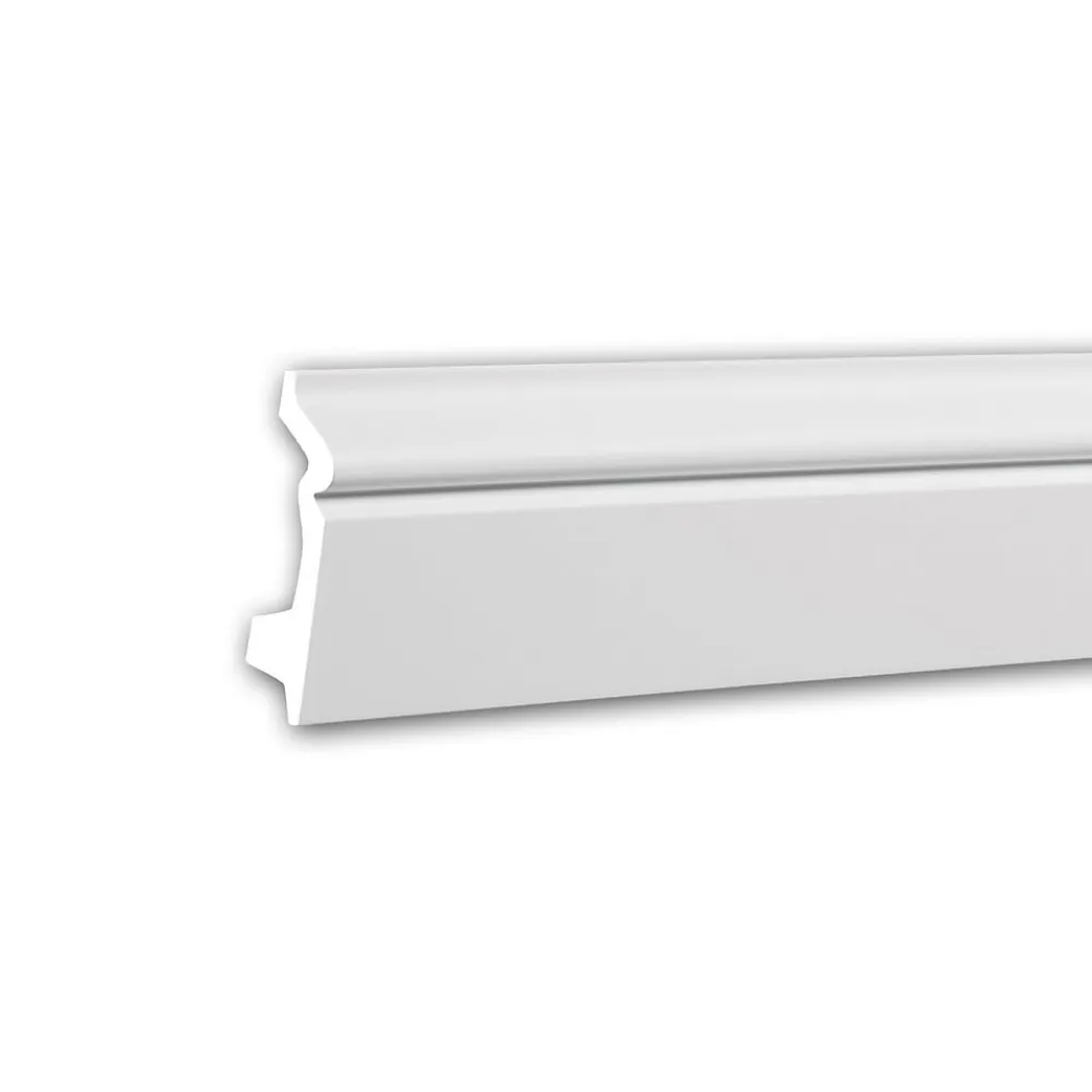 Profhome Plinthe 153107F Moulure décorative flexible- Plinthe Pour Parquet Et Stratifié