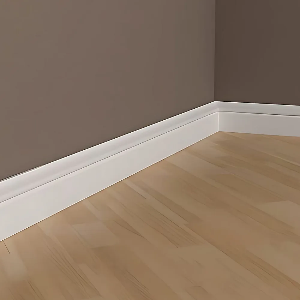 Profhome Plinthe 153107F Moulure décorative flexible- Plinthe Pour Parquet Et Stratifié