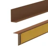 Quest Plinthe PVC rigide 35x18 mm, Plinthe murale autocollante, decorative, 200 cm, marron- Plinthe Pour Sol En Vinyle Et Pvc
