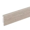 GoodHome Plinthe Résine grise 220 x 6 cm- Plinthe Pour Sol En Vinyle Et Pvc