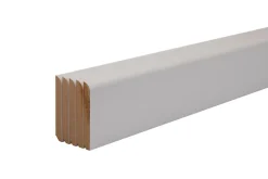 Plinthe réversible MDF prépeint 200 x 7 cm, ép.10 mm (vendu par lot de 5)- Plinthe Bois|Plinthe Bois