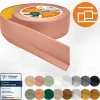 Quest Plinthe Souple Auto-Adhésive en PVC 50x20mm, 25m, Bande Flexible, Facile à Installer, sur Toutes les Surfaces, brun clair- Plinthe Pour Sol En Vinyle Et Pvc