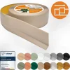 Quest Plinthe Souple Auto-Adhésive en PVC 50x20mm, 5m, Bande Flexible, Facile à Installer, sur Toutes les Surfaces, beige- Plinthe Pour Sol En Vinyle Et Pvc