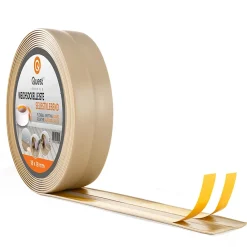 Quest Plinthe Souple Auto-Adhésive en PVC 25x15mm, 25m, Bande Élastique pour Finitions et Étanchéité des Jonctions, beige- Plinthe Pour Sol En Vinyle Et Pvc